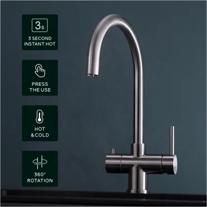 Instant Hot Water Tap: Quick Heating Kitchen Faucet for Boiling Water