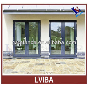 No rust door and simple aluminium with glass door