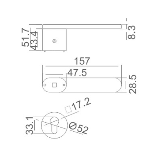 Современный простой буфер тихого сплит