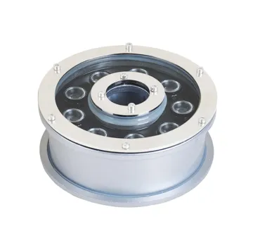 LED fountain lights with various light effects