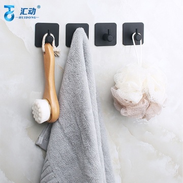 Modern Simple Stainless Steel Wall Mount Towel Hanger & Organizer