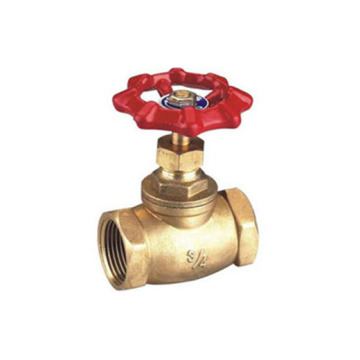 Brass globe valve