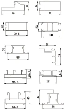 Integrated Aluminum Building System: Custom Profiles for Malaysian Doors and Windows