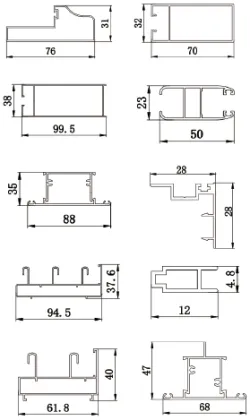 Integrated Aluminum Building System: Custom Profiles for Malaysian Doors and Windows