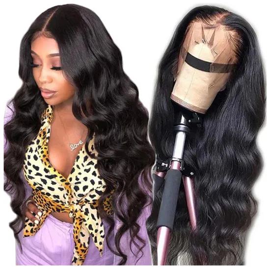 Cheap Wholesale Cuticle Aligned Brazilian Peruvian Natural Curly HD Full Lace Glueless Lace Closure Frontal Wig for Black Women