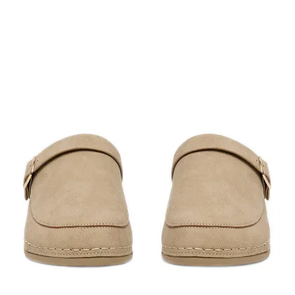 Women's Genuine Leather Flat Sandals with Birkentsock Style