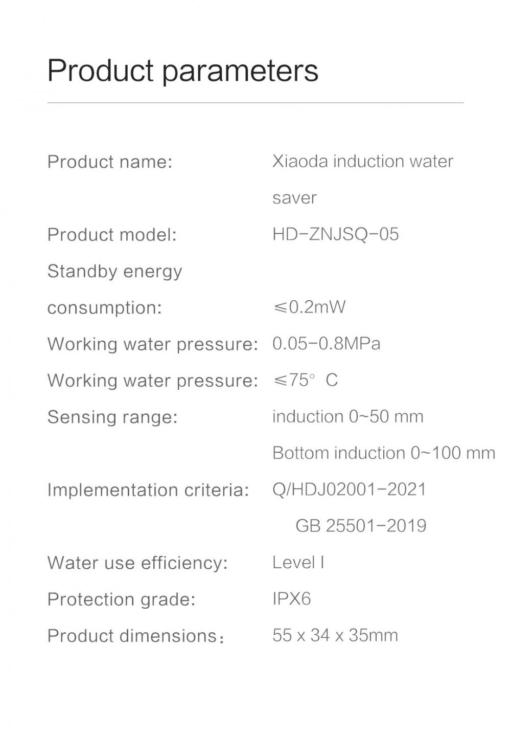 Xiaomi Nozzle Tap