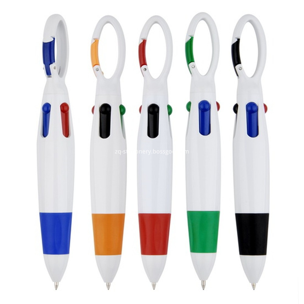 Carabiner 4 Color Pen