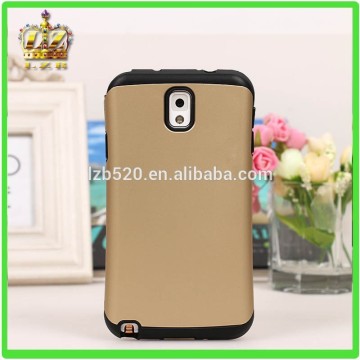 2014 LZB hight-quality TPU leather back case for Samsung galaxy note3