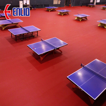 Enlio sports floor for Paris 2024 Paralympic Table Tennis game