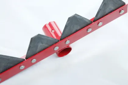 High Carbon Steel Four Tines Black Powder Coating 1.5m Wooden Handle Council Tool Fire Rake