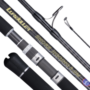 High Carbon Spinning and Bait Casting Fishing Rods 2.7m-3.3m Japan Fuji Boat Saltwater Trolling OEM Power Jigging Rod