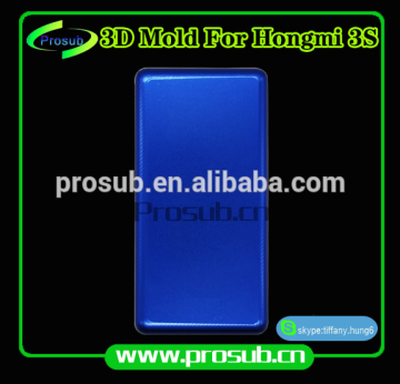 3D sublimation mobile phone case cover aluminum injection mould for Prosub-redmi 3s