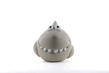 Latex Squeaky Shark Dog Toy for Puppies