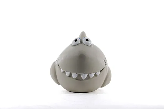 Latex Squeaky Shark Dog Toy for Puppies
