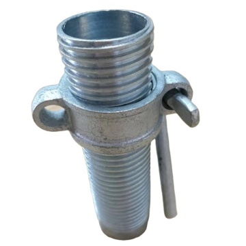 Adjustable steel shoring prop sleeve and nut scaffolding prop accessories