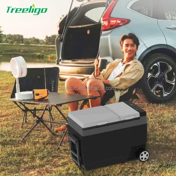 Camping Ice Machine: Portable Electric Cooler Box Refrigerator