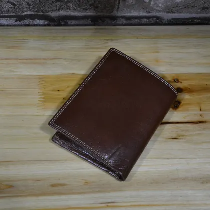 High quality mens leather wallet genuine leather wallet rfid leather wallet