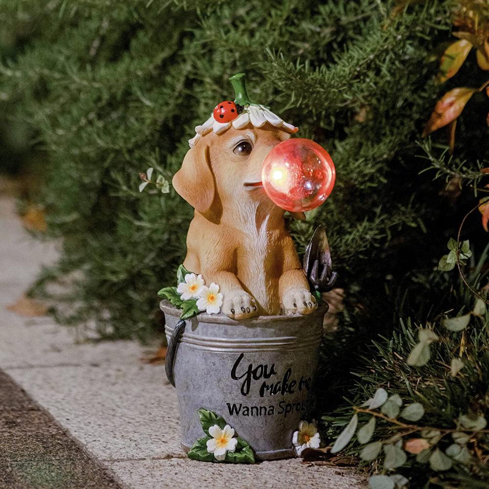 Gartenstatue -Hund Figur