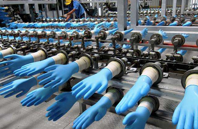 industry grade food processing nitrile gloves