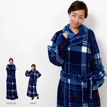 Winter Thick Warm Female Fleece Kimono Robe Nightgown Bath Gown Sleepwear designers Nightwear