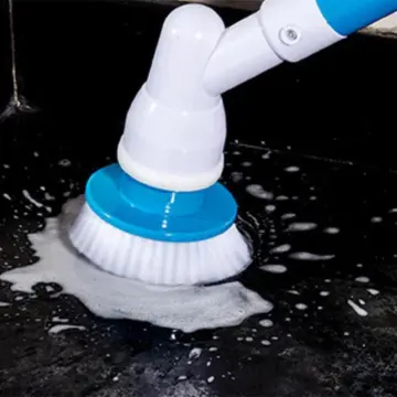 Magic 3Pcs/Set Electric Cleaning Brush Wireless Cleaner Rotary Mop Replacement Brush Head for Home Kitchen Bathroom Cleaning