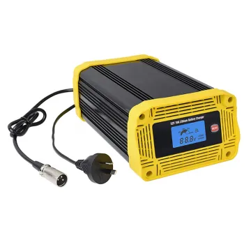 LiFePo4 Lithium Battery Charger for Ebikes and Electric Vehicles (12v-60v)