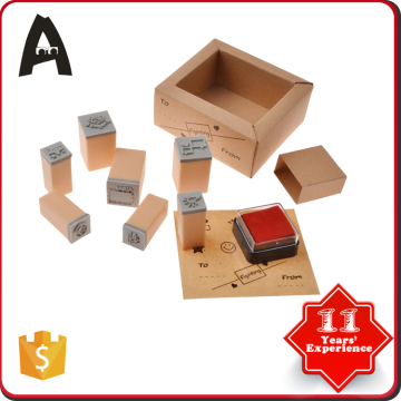 All-season performance any pantone color self-inking Carton Character Toy Stamp