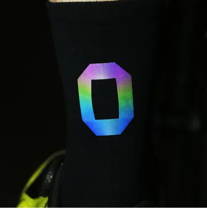 DH42 Rainbow Breathable Sports Knitting Socks - Reflective Cycling Socks