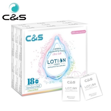Ultra Soft Travel Pocket Facial Tissues With Lotion