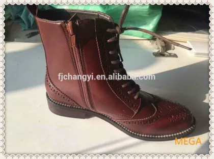 2016 FASHION LADY FLAT BOOTS WITH MICROFIBER ,GOOD QUALITY MICROFIBER,MARTENS BOOTS