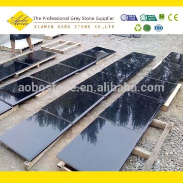 Polished Shanxi Black Granite Floor Tiles