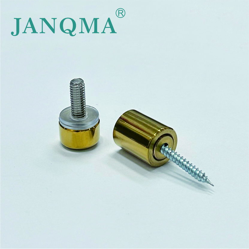 Thick hat  Advertising nails glossy gold