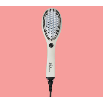 Hair Straightening Brush Ceramic Tool