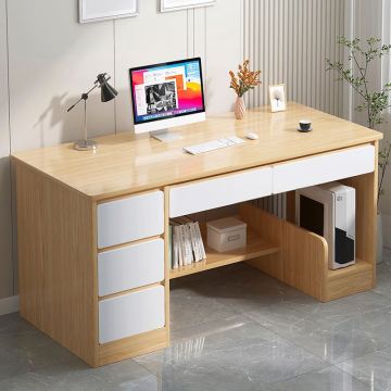 Moderne Studientabelle mit Tastaturschubladen: Montageanweisungen für einen MDF -Computertisch