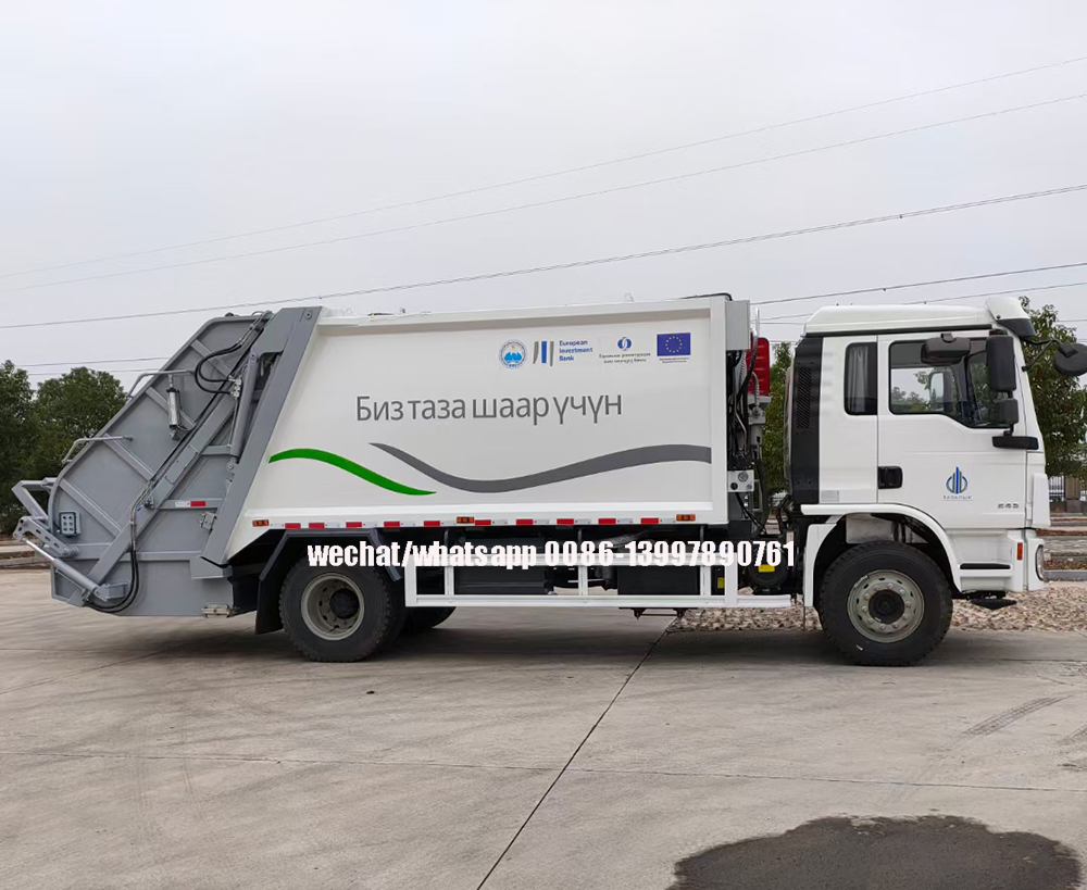 Shacman Garbage Truck Jpg