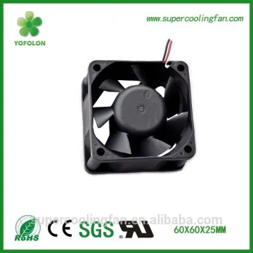 60x60x25mm 12V 24V Low noise DC Cooling Fan