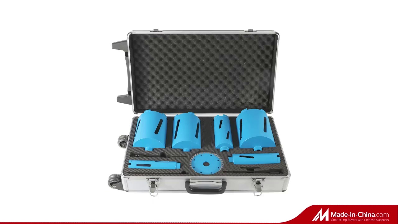 Vacuum Brazed Dry Tile Drilling Diamond Core Drill Bit