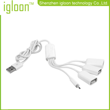 USB Samsung Galaxy S serisi ve Usb uzatma kablosu olarak çalışmak için mikro 5 Pin Usb dişi adaptör