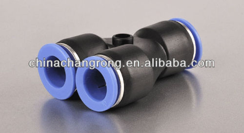 Y CONNECTOR,push to connect nylon tube fittings