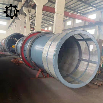 Magnetic powder rotary drum dryer