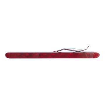 17 Inch Waterproof 9 LED Light Bar for Truck and Trailer - Red Stop Turn Tail Brake Light - 12V-24V