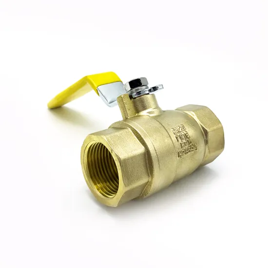 CE approved DN25 forging brass  ball valve 1 inch ball valve Nickel Plated CW617N Brass Ball Valve