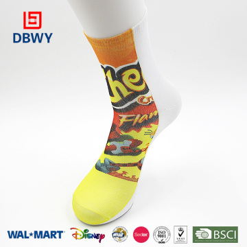 Hot Sale Custom Colorful Design Digtal Sublimation Socks for men