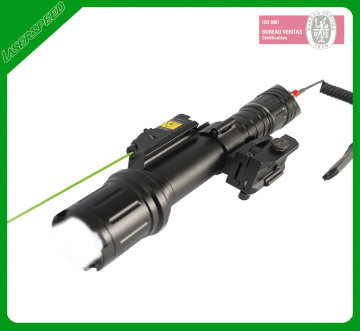 Hunting green laser pointers for guns