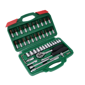 Socket Set with Ratchet Wrench