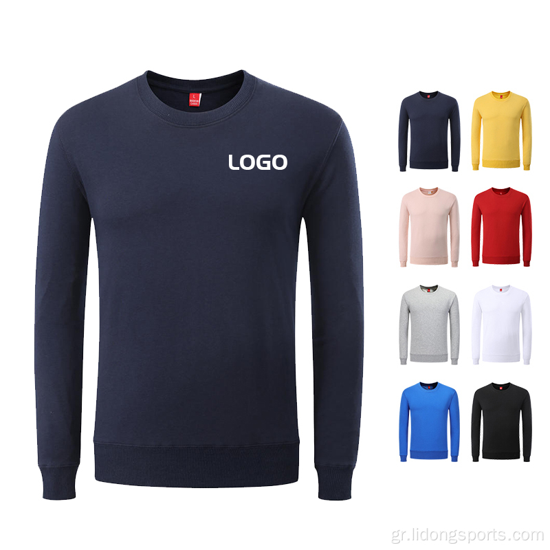 Υψηλής ποιότητας Fleece Custom Logo Pullover Cotton Speatshirt