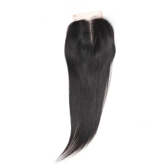 Mink Brazilian Virgin Straight 7A 8A 9A Grade Virgin Unprocessed Closures Human Hair