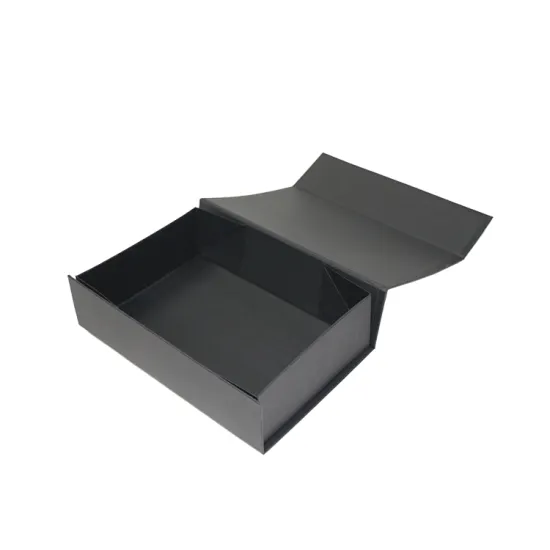 Black Collapsible Boxes For Bag & Clothing