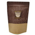 Imballaggio personalizzato in chicchi di caffè per uso alimentare in carta richiudibile